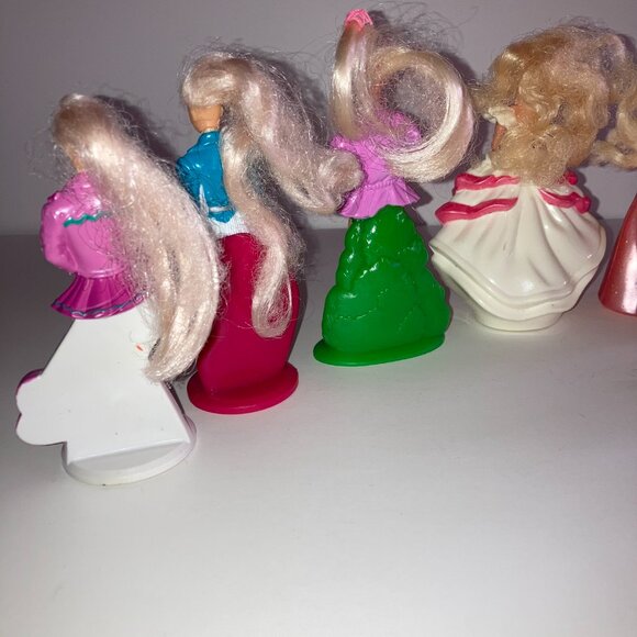 90s Vintage Barbie McDonalds Happy Meal Mini Dolls Mattel Collectible Toys Lot - Picture 8 of 14